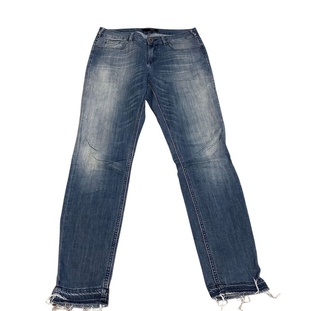 Scotch & Soda Men's Straight Jeans Blue Size 29β Low Rise Button Fly